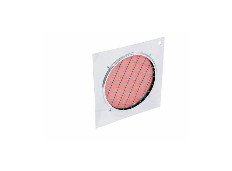 EUROLITE Red dichroic filter silver frame PAR-56